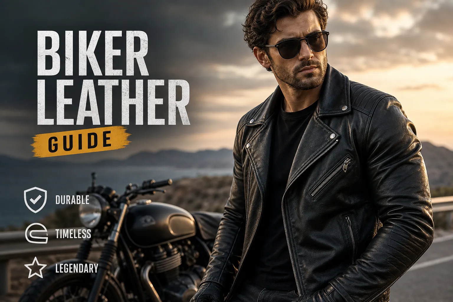 biker leather jacket guide hero image