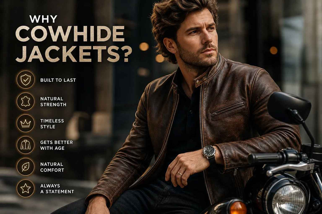 Guideline to cowhide leather jacket