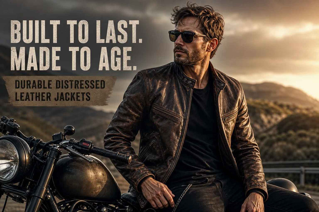 distressed leather jacket walpaper