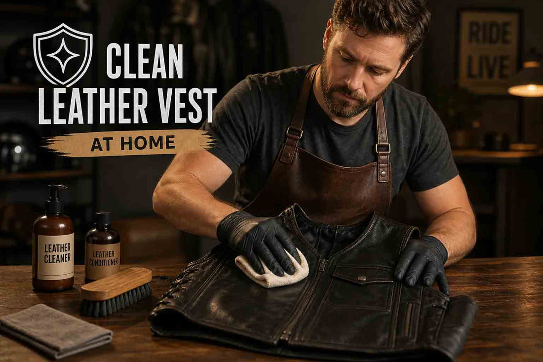 How to Clean a Leather Vest at Home (Step-by-Step)