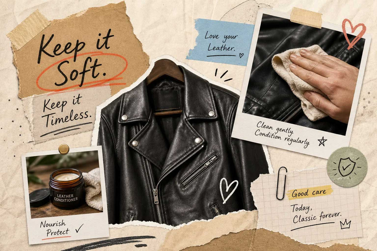 how to prevent jacket from cracking