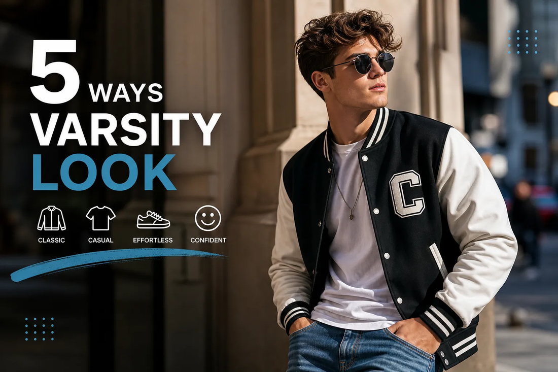 men's varsity jacket style guide
