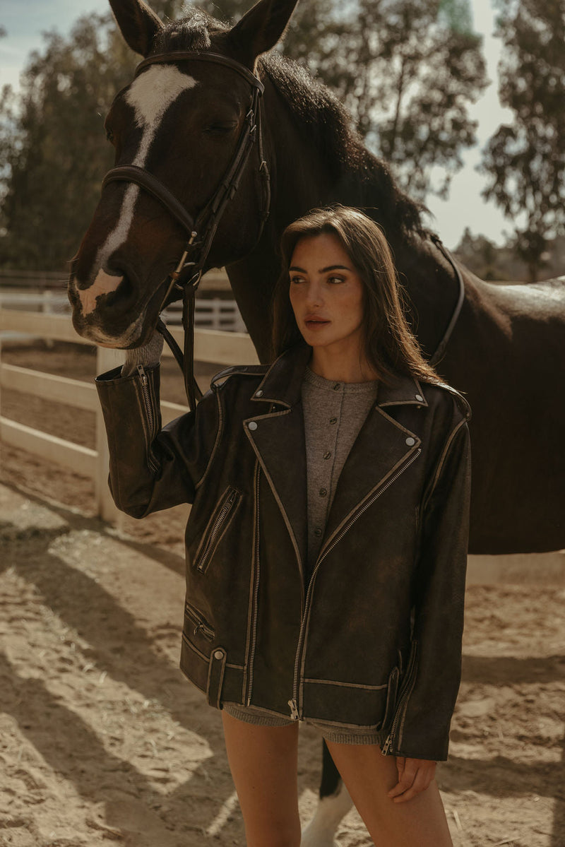 women's leather jacket 