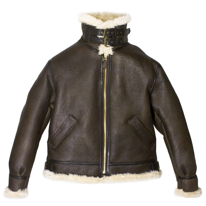 Genuine Leather Shearling Jacket