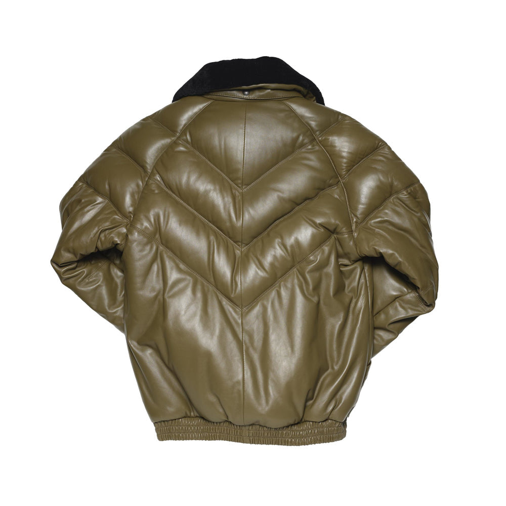back view of goose country jacket