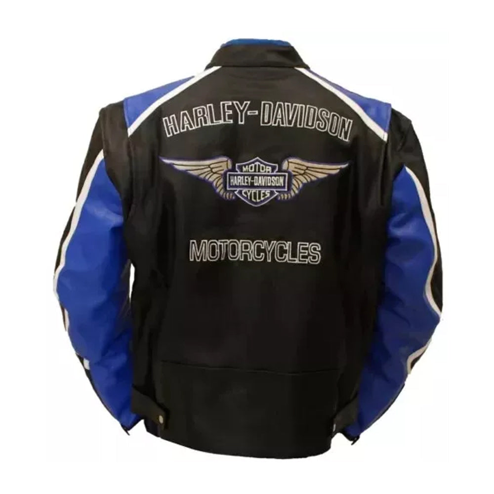back view of harley davidson jacket