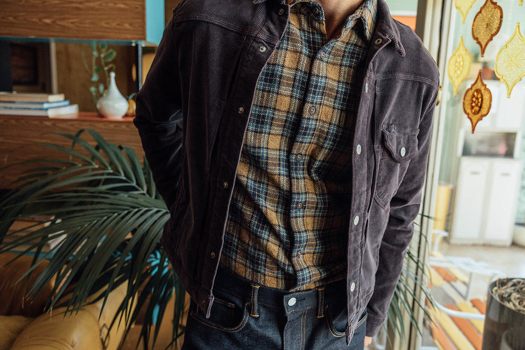 Men Corduroy Jacket