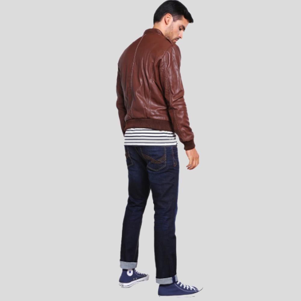 Men's Classic Leather Jacket
