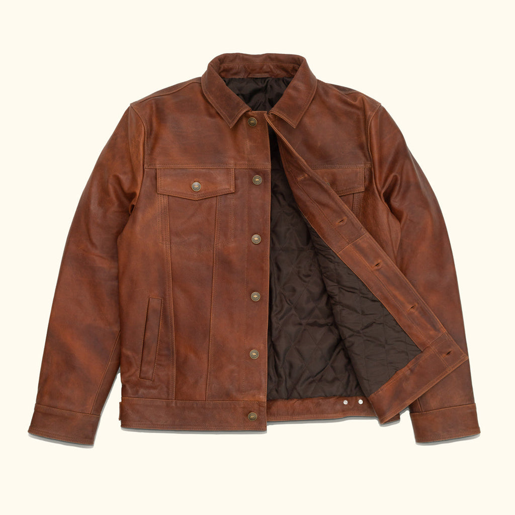 Men's Goat Leather Pioneer Jacket