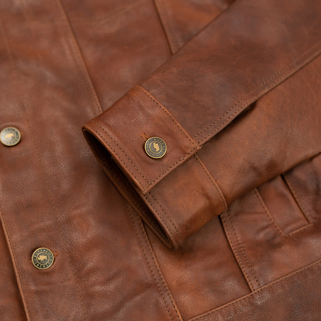 Men's Goat Leather Pioneer Jacket