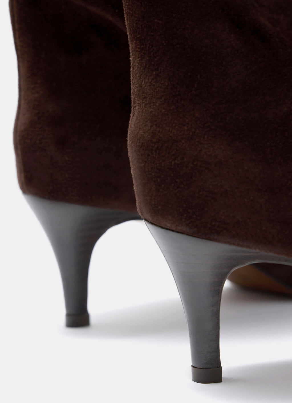 heel closeup view