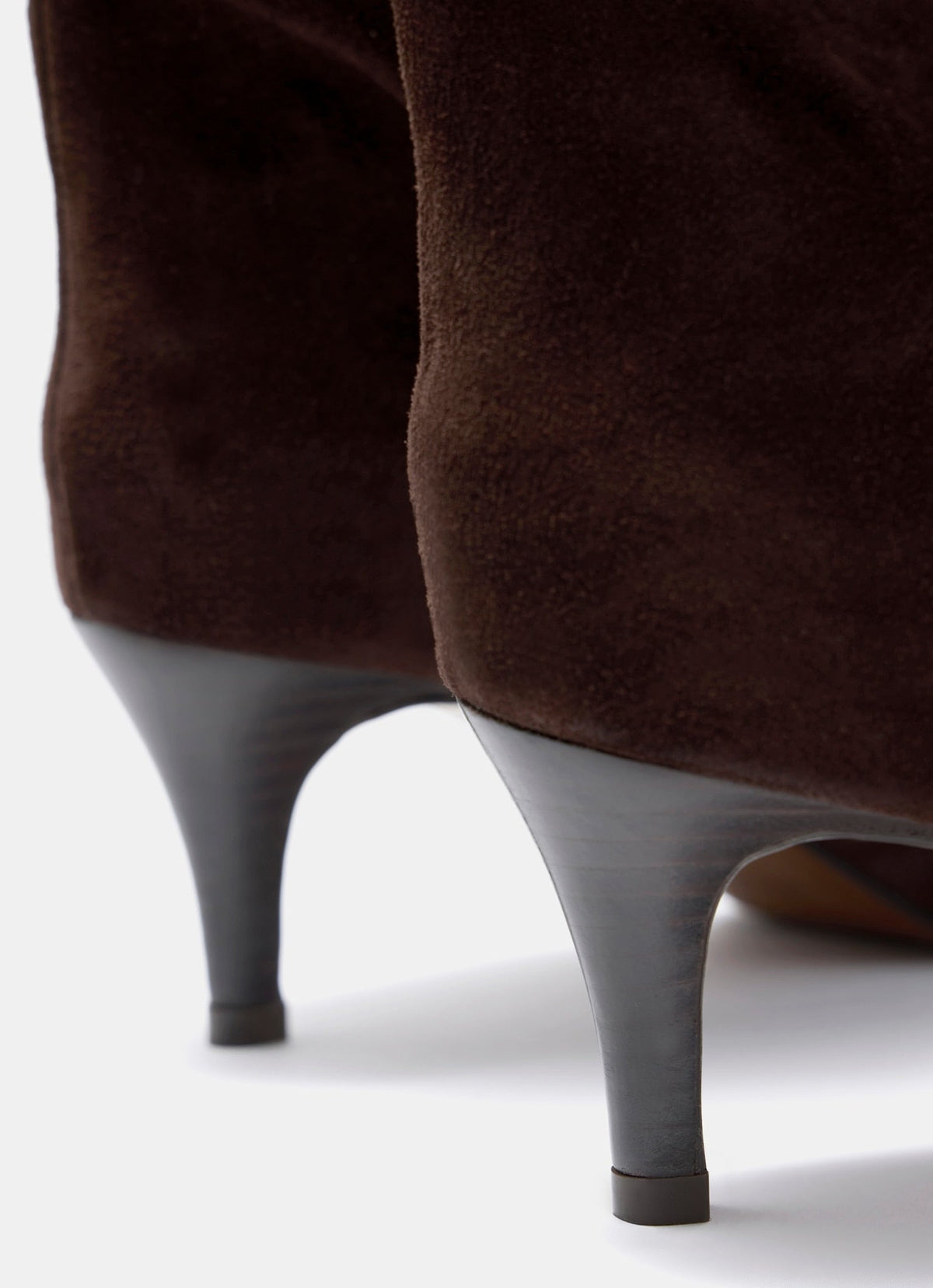 heel closeup view