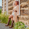 Women Thunderbird Leather Boots
