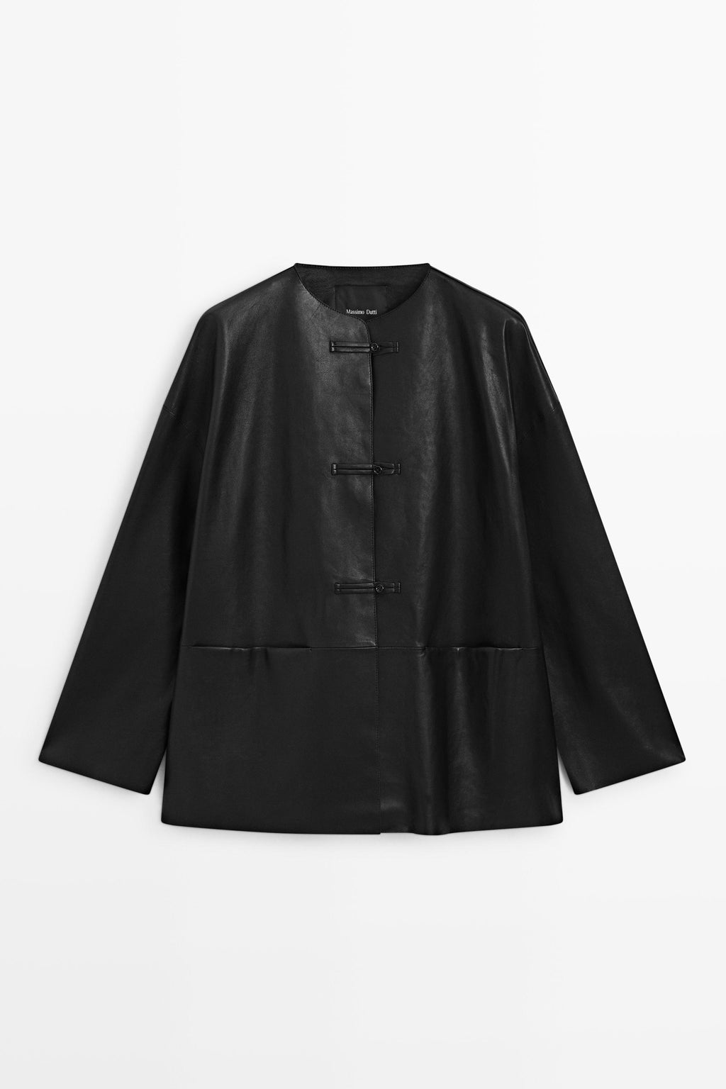 sheepskin leather jacket
